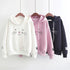 Hoodies Sweatshirt Women Top Cat Printing Shirt Loose Oversize Sweatshirt